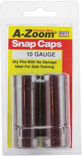 2-PACKA-ZOOM METAL SNAP CAP 10GA. - American Ordnance