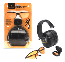 PROTECTION BLACK&lt;BROWNING RANGE KIT EYE/HEARING - American Ordnance