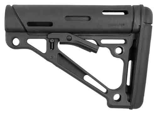 BLACK RUBBER MIL-SPECHOGUE AR-15 COLLAPSIBLE STOCK - American Ordnance