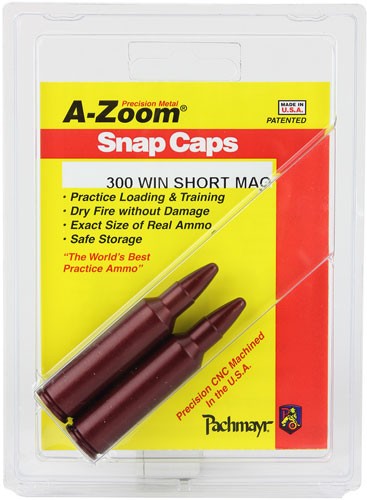 .300 WIN. SHORT MAGNUM 2-PACKA-ZOOM METAL SNAP CAP - American Ordnance