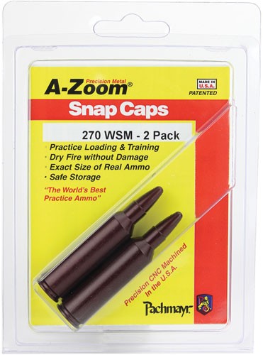 .270WSM 2PKA-ZOOM METAL SNAP CAP - American Ordnance