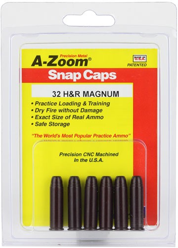 .32HR MAGNUM 6-PACKA-ZOOM METAL SNAP CAP - American Ordnance