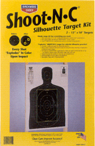 SILHOUETTE KITB/C TARGET SHOOT-N-C 12"X18" - American Ordnance