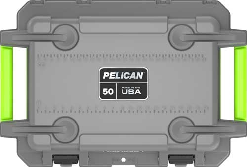 ELITE DARK GRAY/GREENPELICAN COOLERS IM 50 QUART - American Ordnance