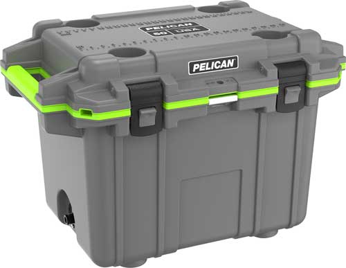 ELITE DARK GRAY/GREENPELICAN COOLERS IM 50 QUART - American Ordnance