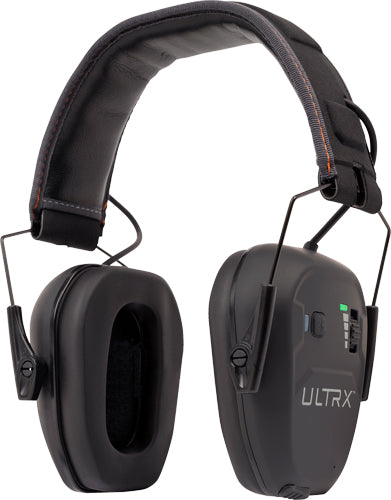 MIDNIGHT GRAY 22dbULTRX BIONIC BLUETOOTH EARMUFF - American Ordnance