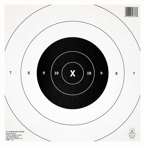 25YD. TIMED RAPID FIRE 12PKCHAMPION TGT PAPER 10.5&quot;X10.5&quot; - American Ordnance