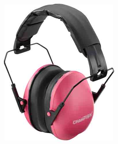 PASSIVE 21DB PINKCHAMPION SLIM EAR MUFFS - American Ordnance