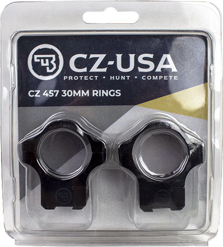 RINGS 11MM DOVET MATTE BLACKCZ 457 30MM ALUMINUM SCOPE - American Ordnance