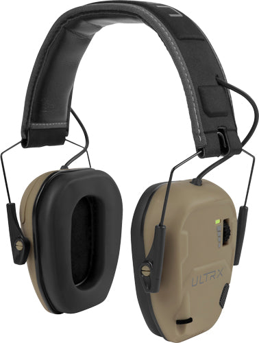 FLAT DARK EARTH 22dbULTRX BIONIC EARMUFF - American Ordnance