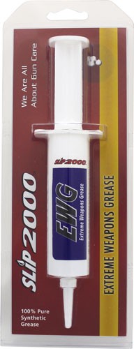 EXTREME WEAPONS GREASE LUBESLIP 2000 1OZ. EWG SYRINGE - American Ordnance