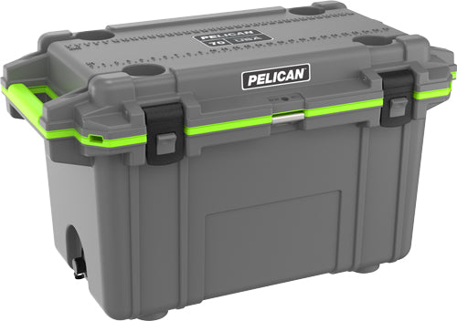 ELITE DARK GRAY/GREEN TRIMPELICAN COOLER IM 70 QUART - American Ordnance