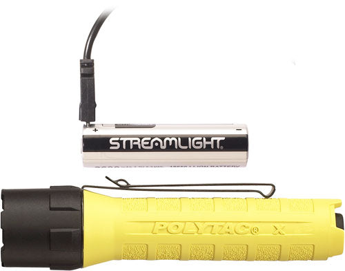 LIGHT WHITE LED YELLOW <<STREAMLIGHT POLY-TAC X USB - American Ordnance