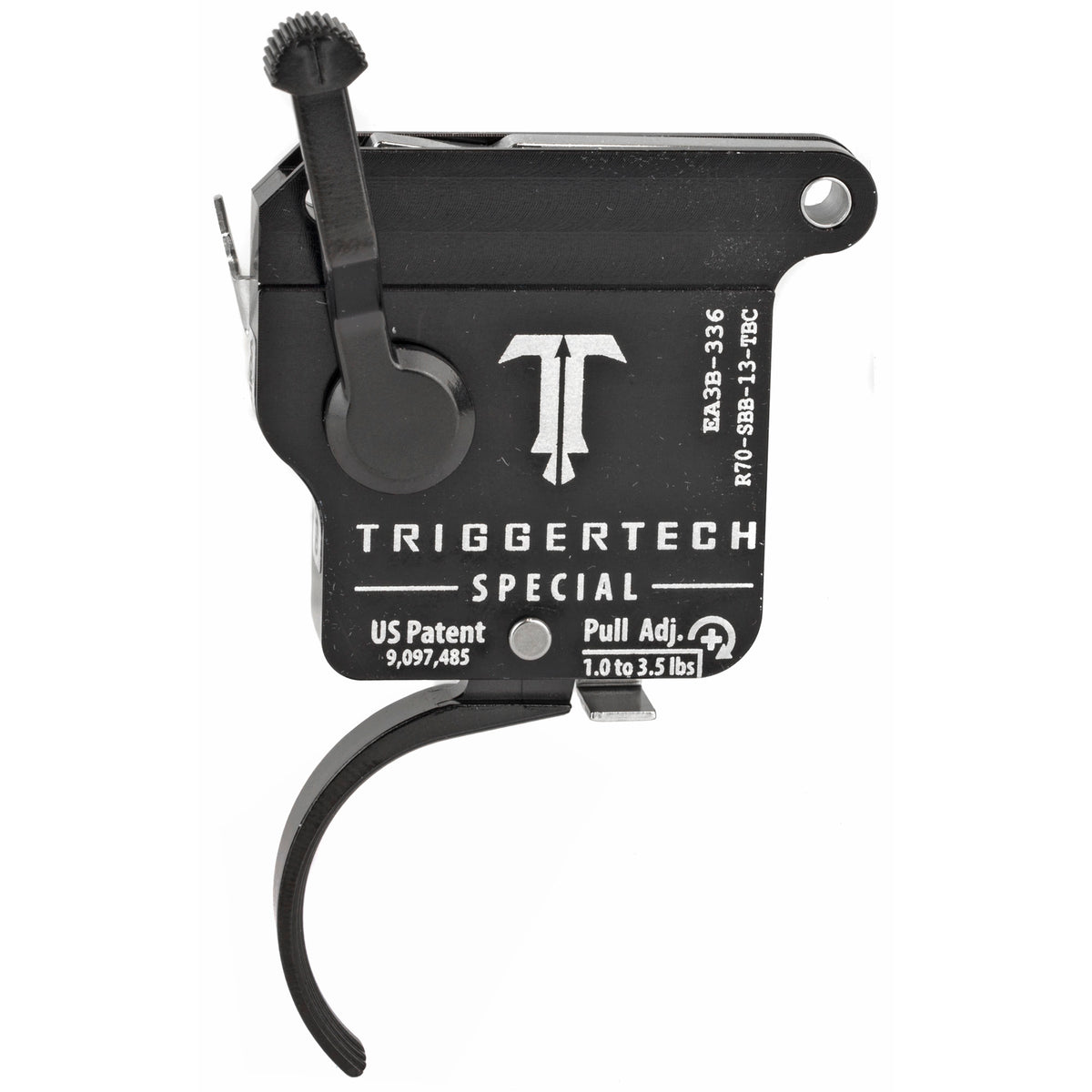 TRIGGERTECH R700 BLK SPCL CRVD RH BLT