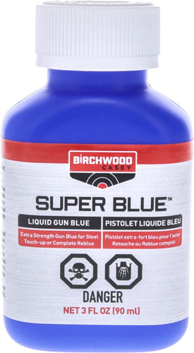 3 OZ. BOTTLEB/C SUPER BLUE LIQUID GUN BLUE - American Ordnance