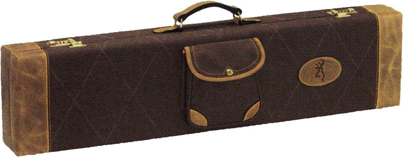 34" BBL LONA FLINT/BROWNBROWNING LUGGAGE CASE O/U TO - American Ordnance