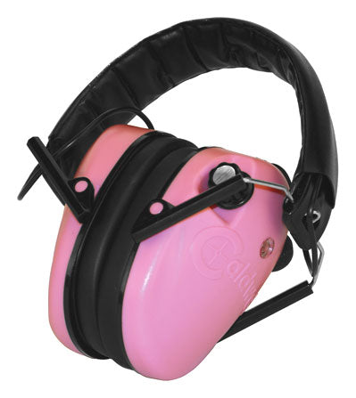 LOW PROFILE ELECTRONIC PINKCALDWELL E-MAX EAR MUFF - American Ordnance