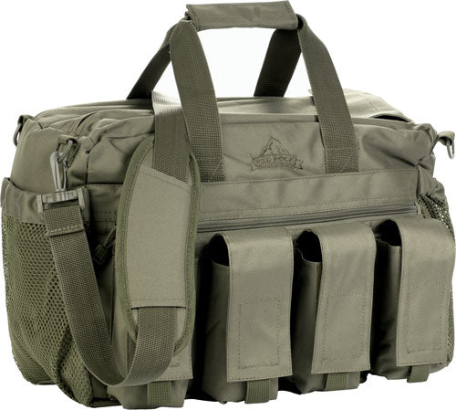 FOLD OUT WORK/CLEANING GUN MATRED ROCK DELUXE RANGE BAG OD - American Ordnance