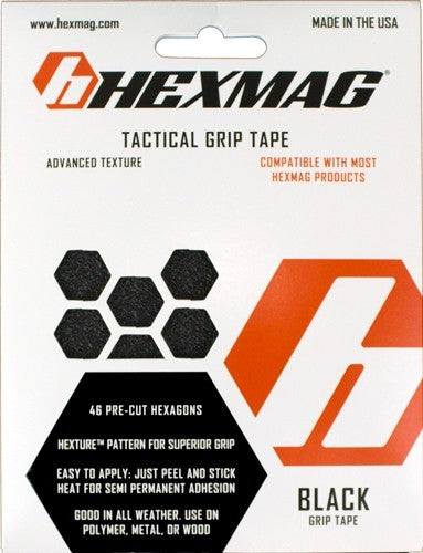 46 HEX SHAPES FOR HEXMAGSHEXMAG BLACK GRIP TAPE - American Ordnance