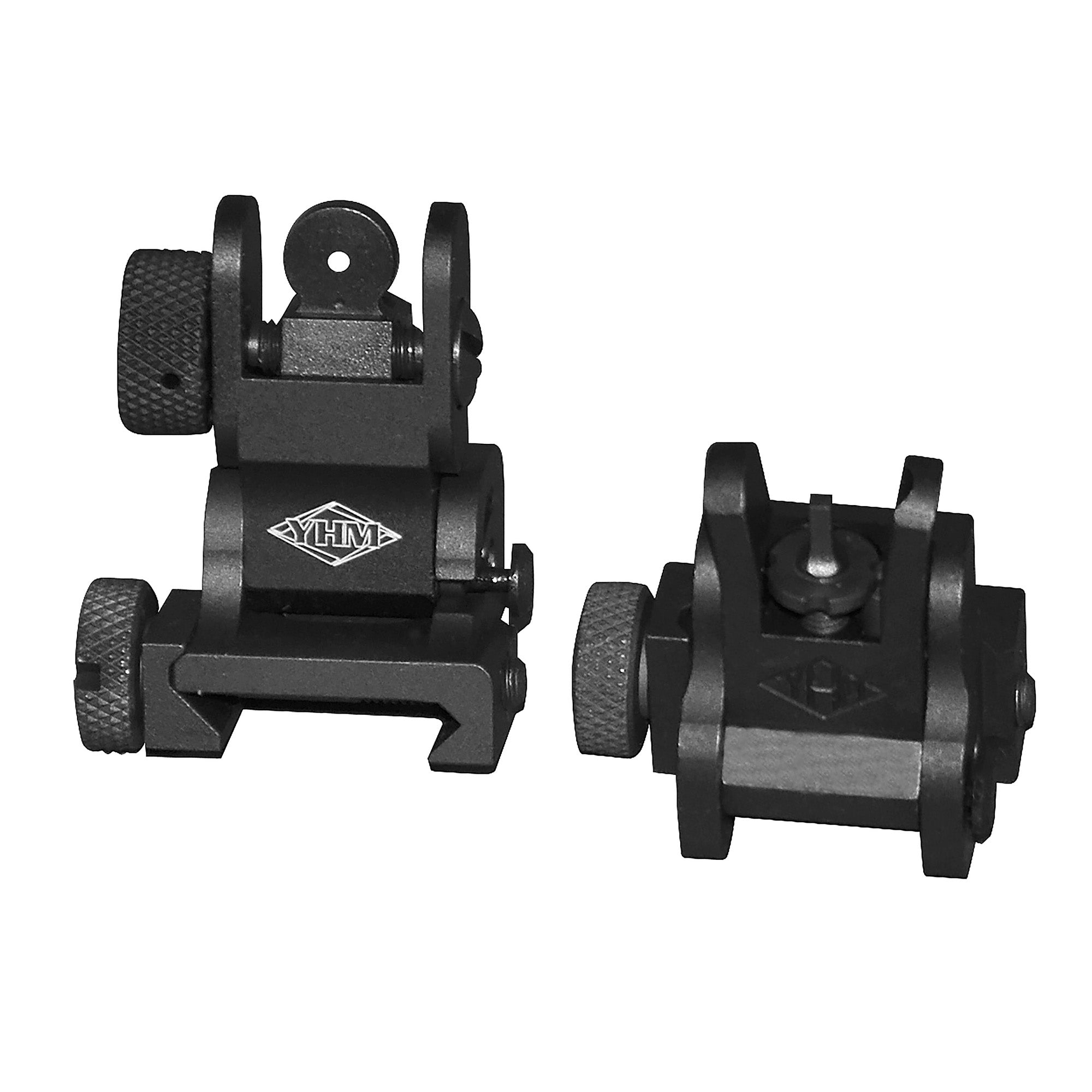 YHM FLIP SIGHT SET BLK - American Ordnance