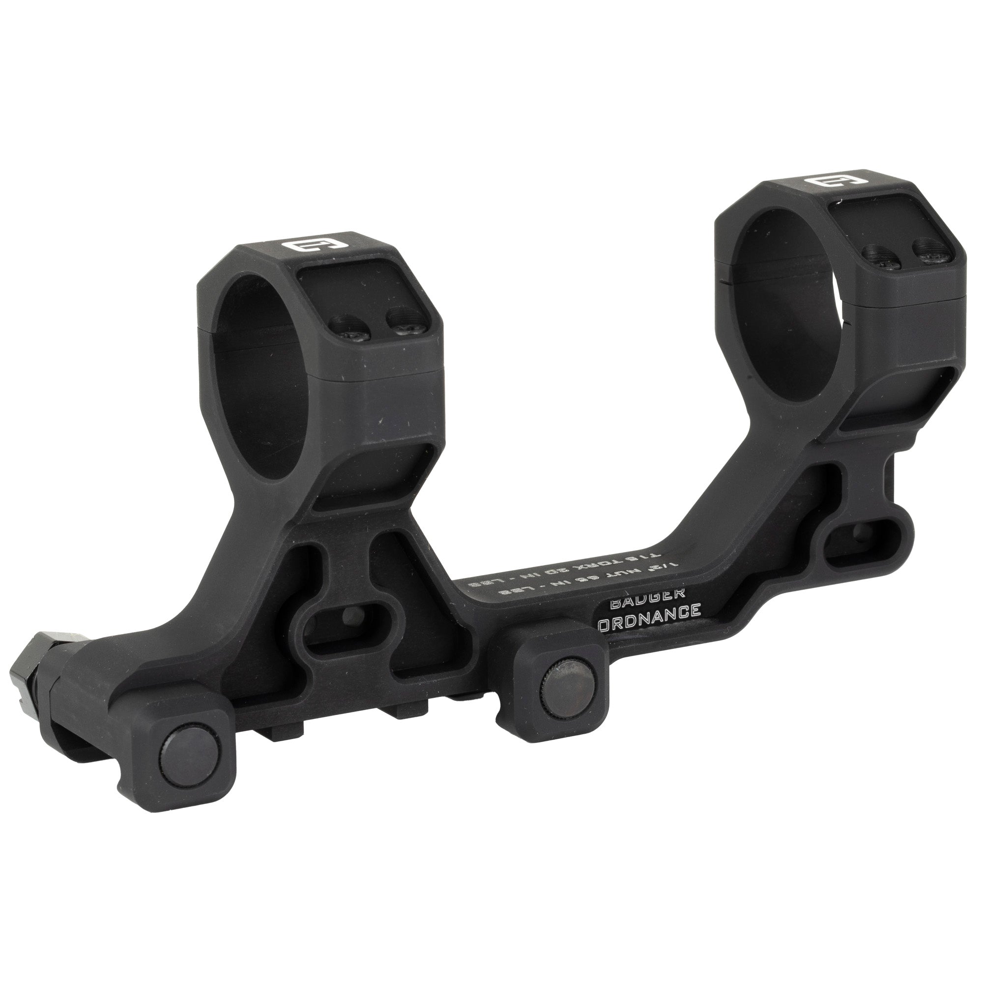 BADGER COM MOUNT 30MM 1.93" BLK - American Ordnance