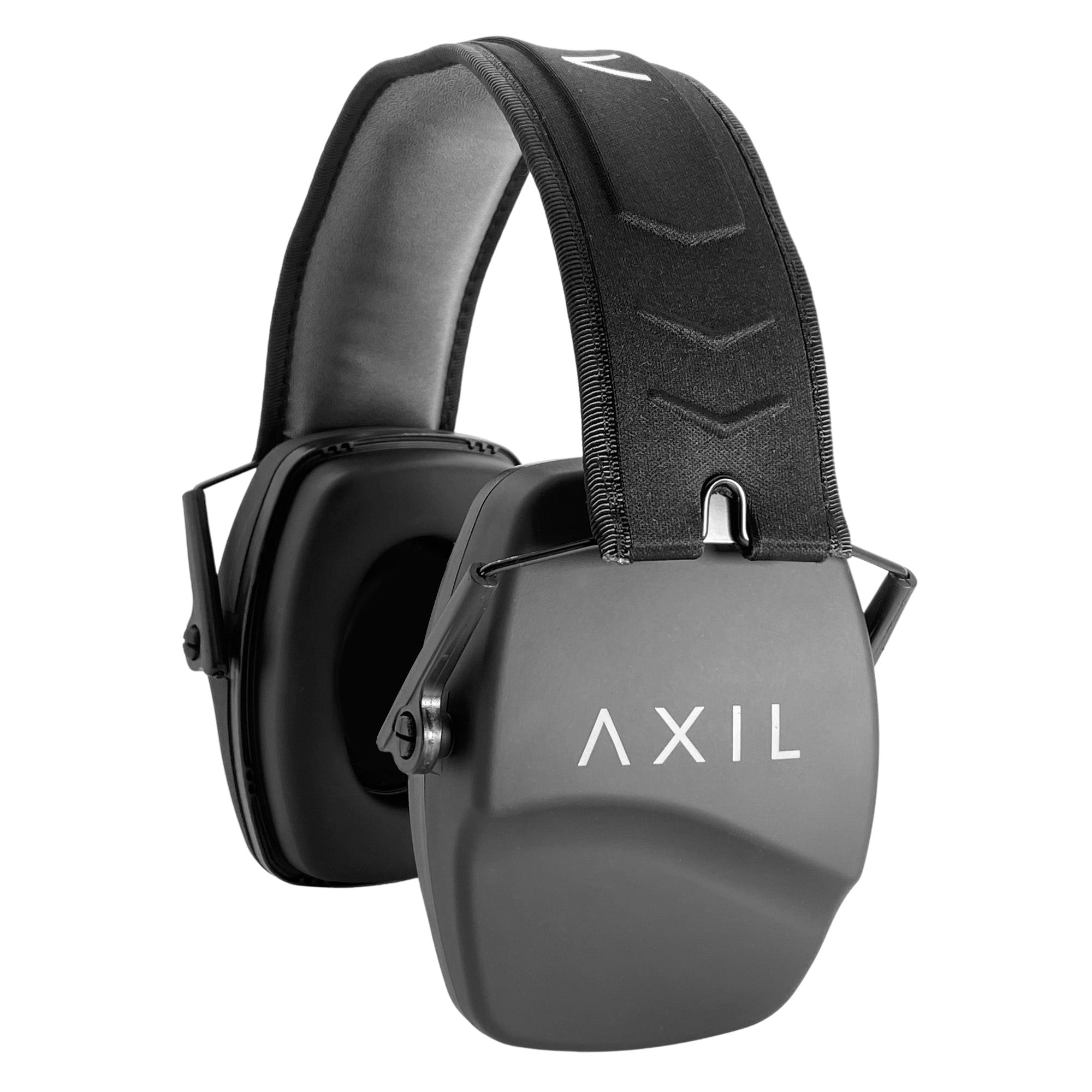 AXIL TRACKR PASSIVE EARMUFFS BLACK - American Ordnance