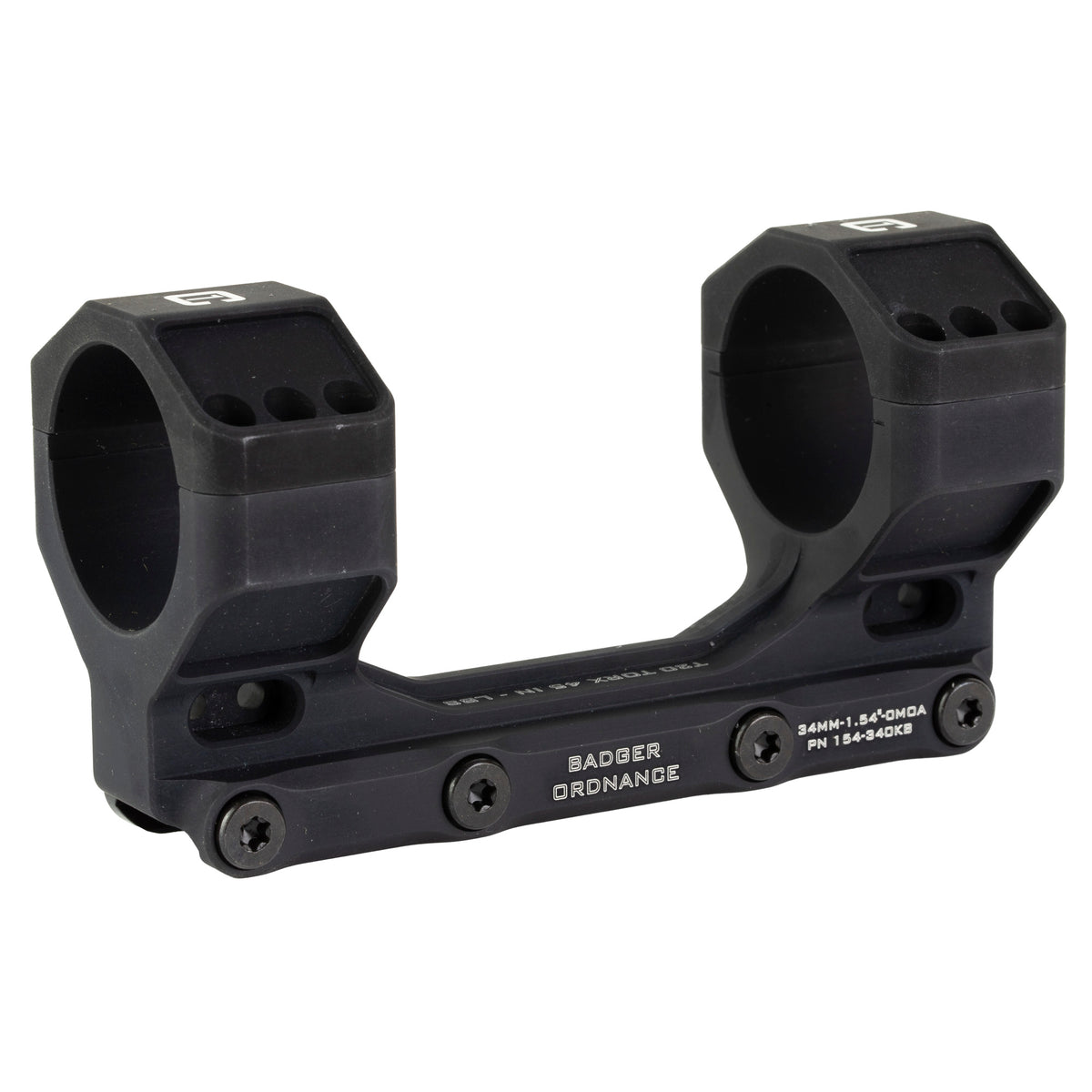 BADGER COM MAX 34MM 1.54&quot; BLK