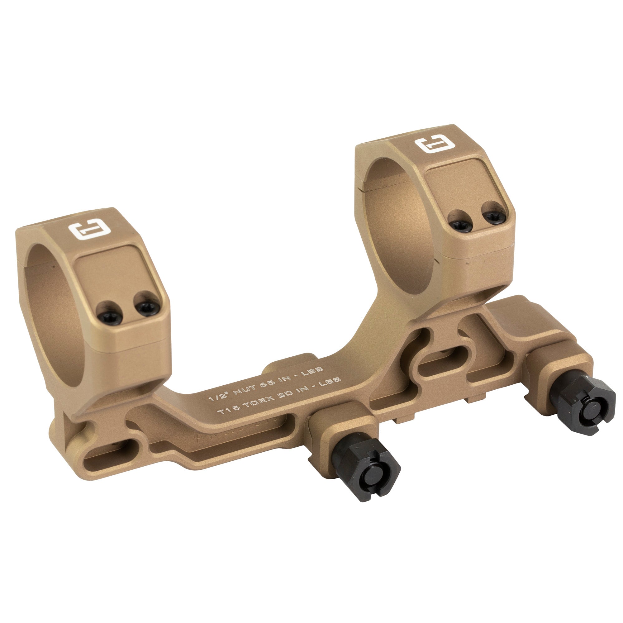 BADGER COM MOUNT 34MM 1.93" TAN - American Ordnance