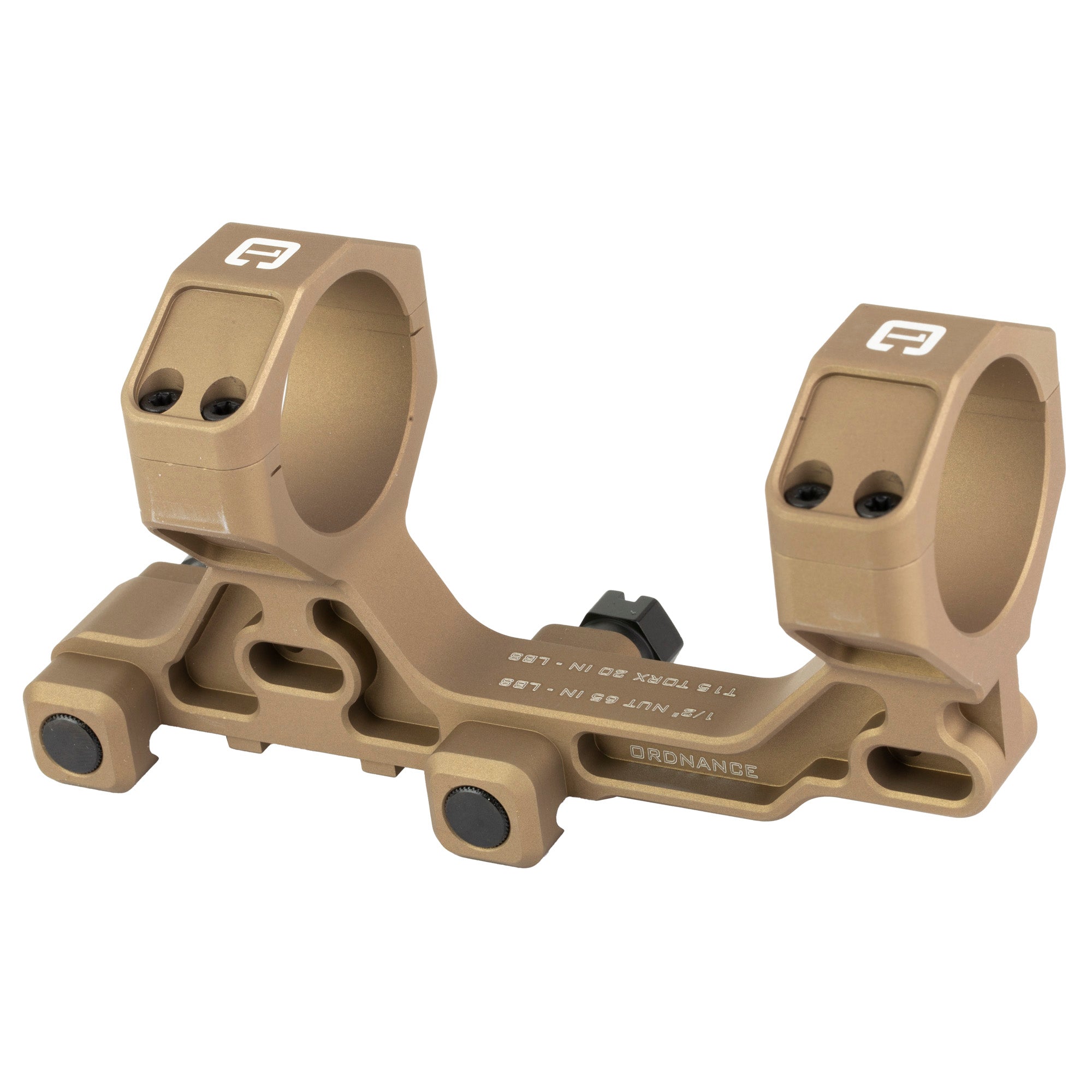 BADGER COM MOUNT 34MM 1.93" TAN - American Ordnance