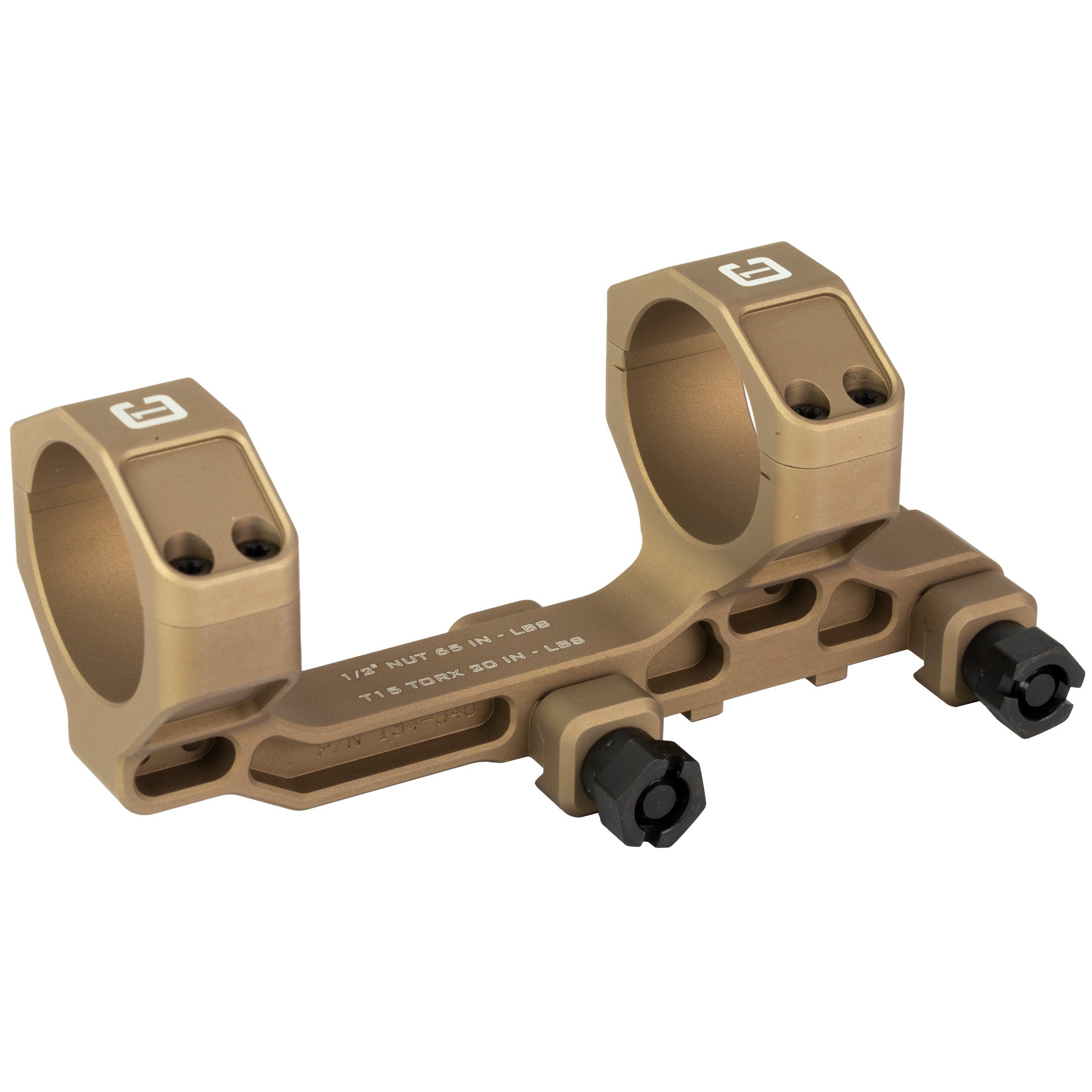 BADGER COM MOUNT 34MM 1.54" TAN - American Ordnance