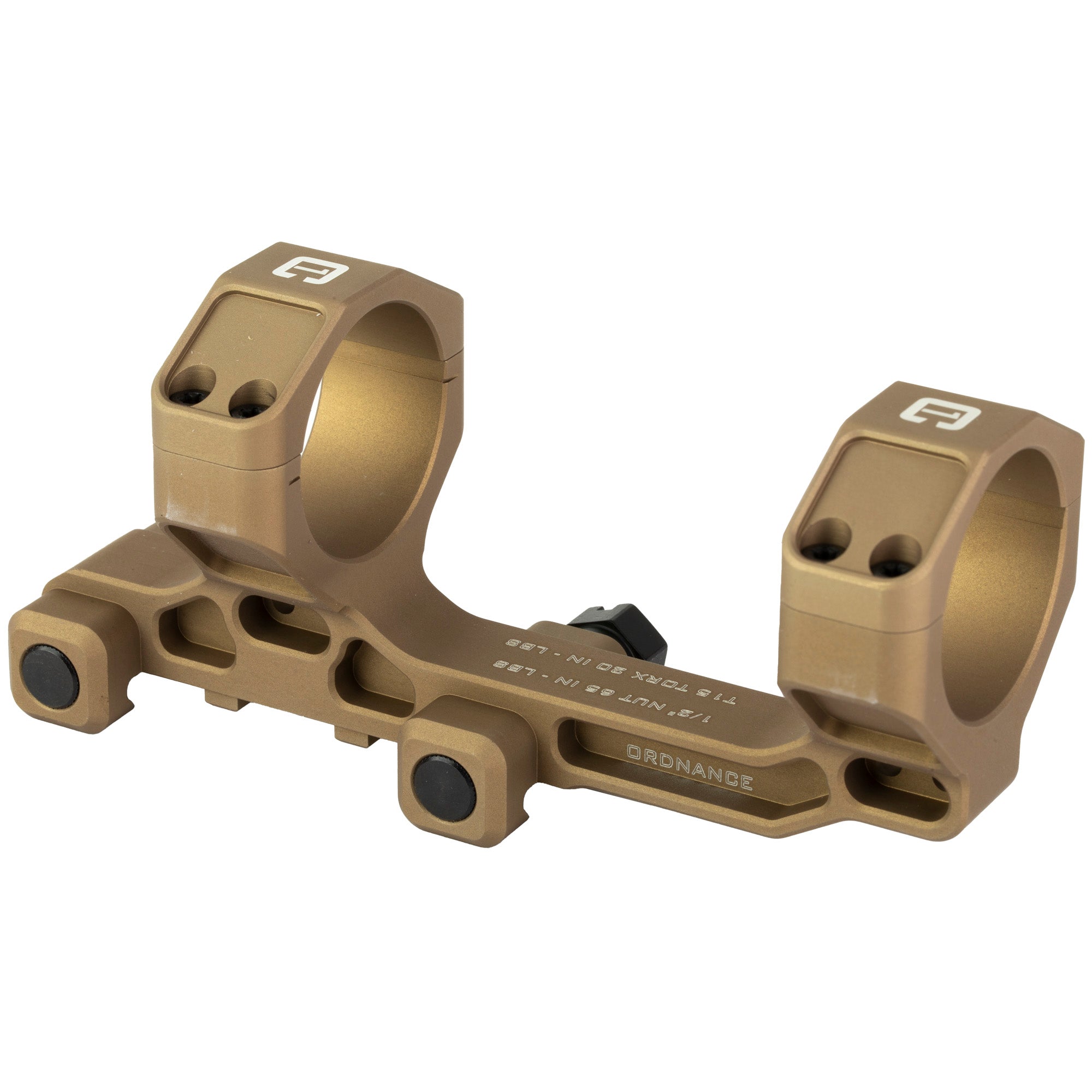 BADGER COM MOUNT 34MM 1.54" TAN - American Ordnance