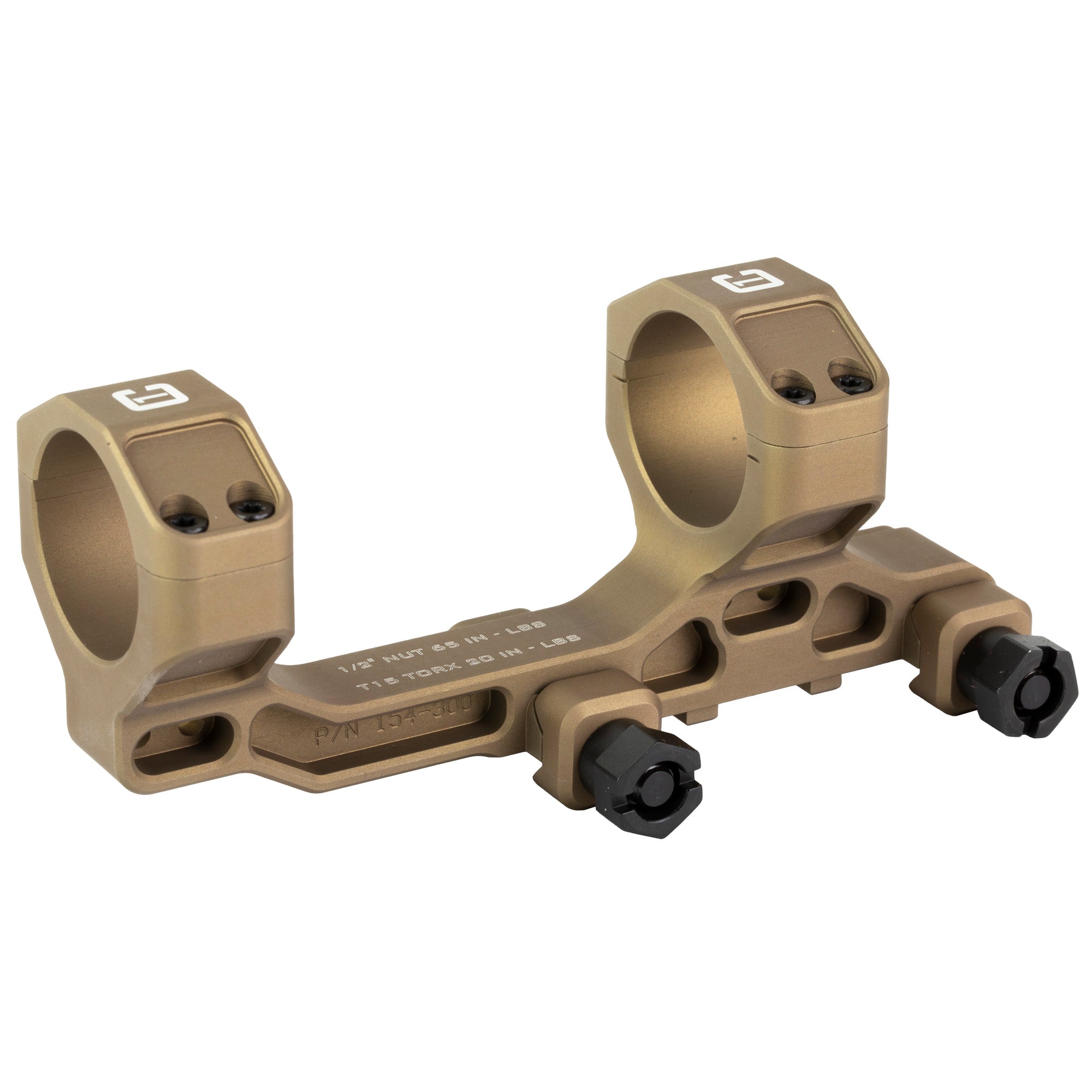 BADGER COM MOUNT 30MM 1.54" TAN - American Ordnance