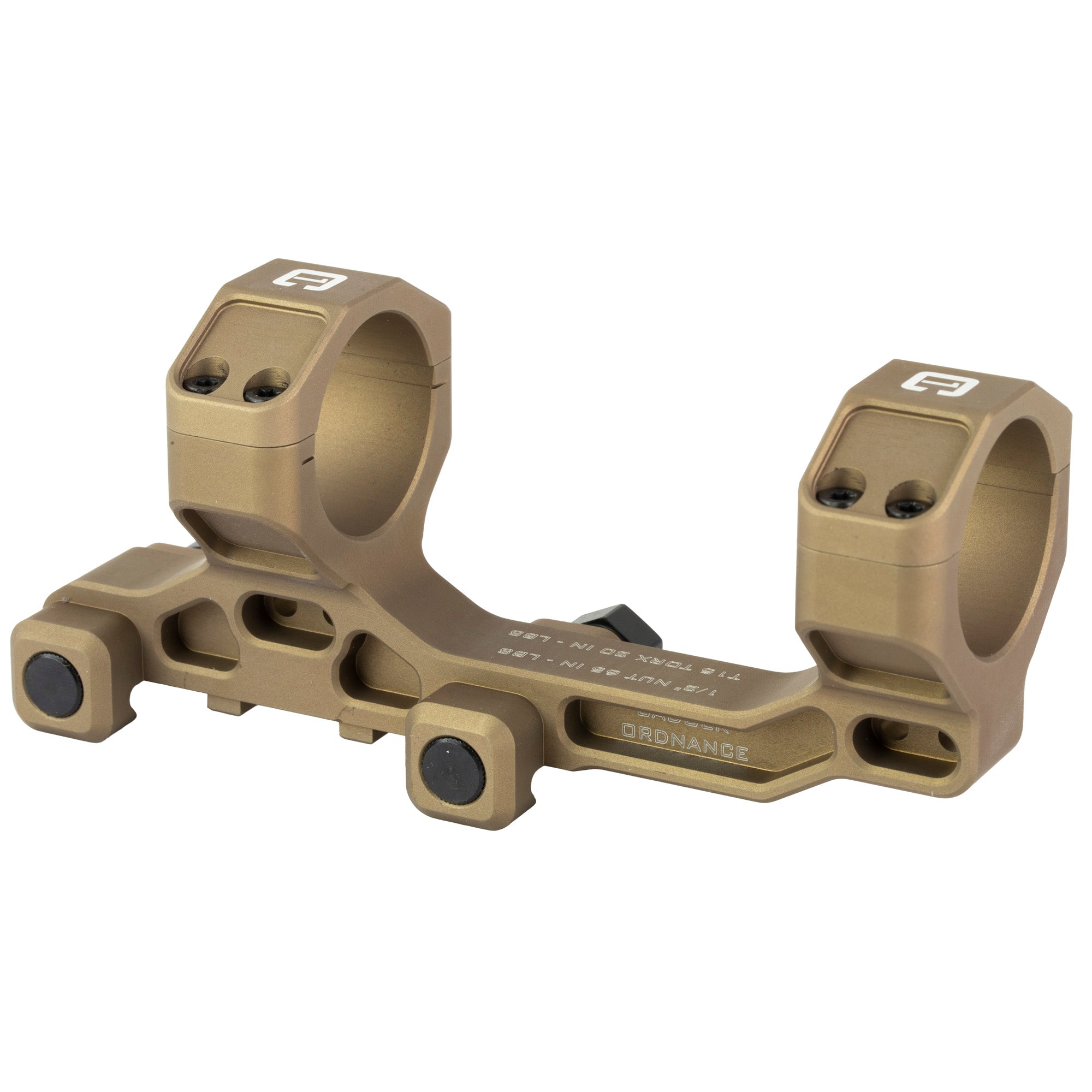 BADGER COM MOUNT 30MM 1.54" TAN - American Ordnance