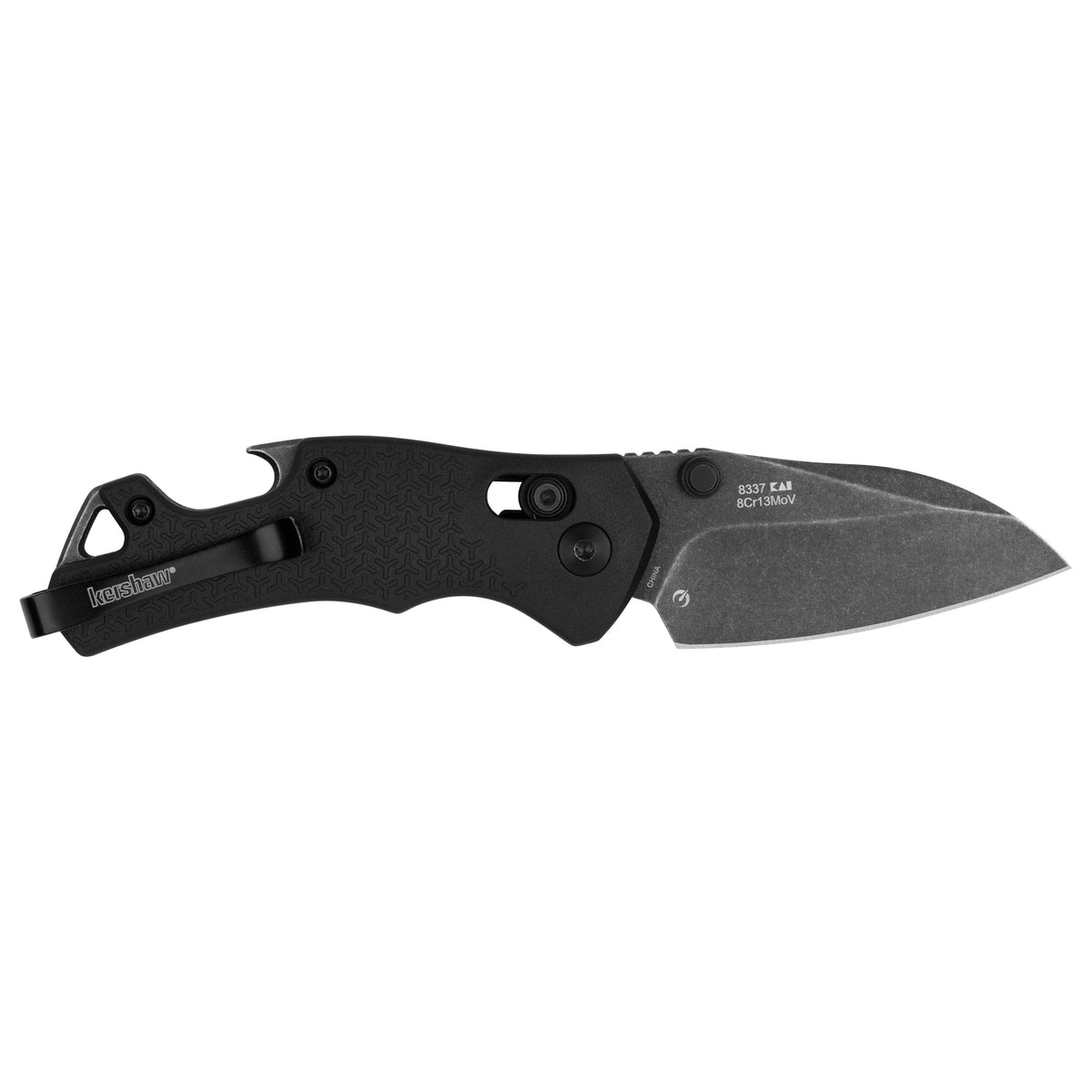 KERSHAW CRAZE 2.35&quot; PLN BLK - American Ordnance