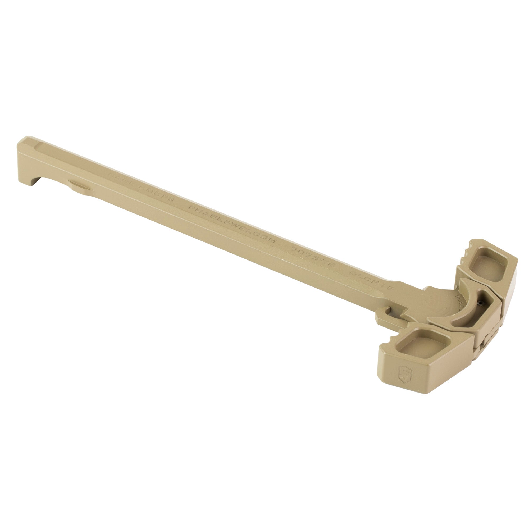 PHASE5 DUAL LATCH CHRG HNDL AR15 FDE - American Ordnance