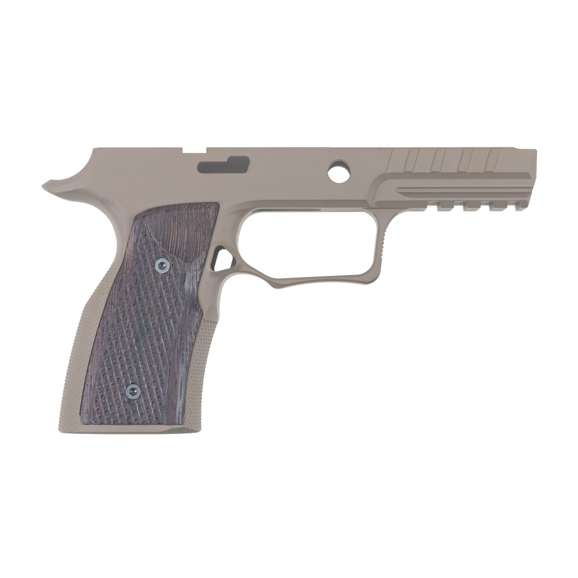 SHARPS GRIP FOR P320 FDE/WENGE - American Ordnance