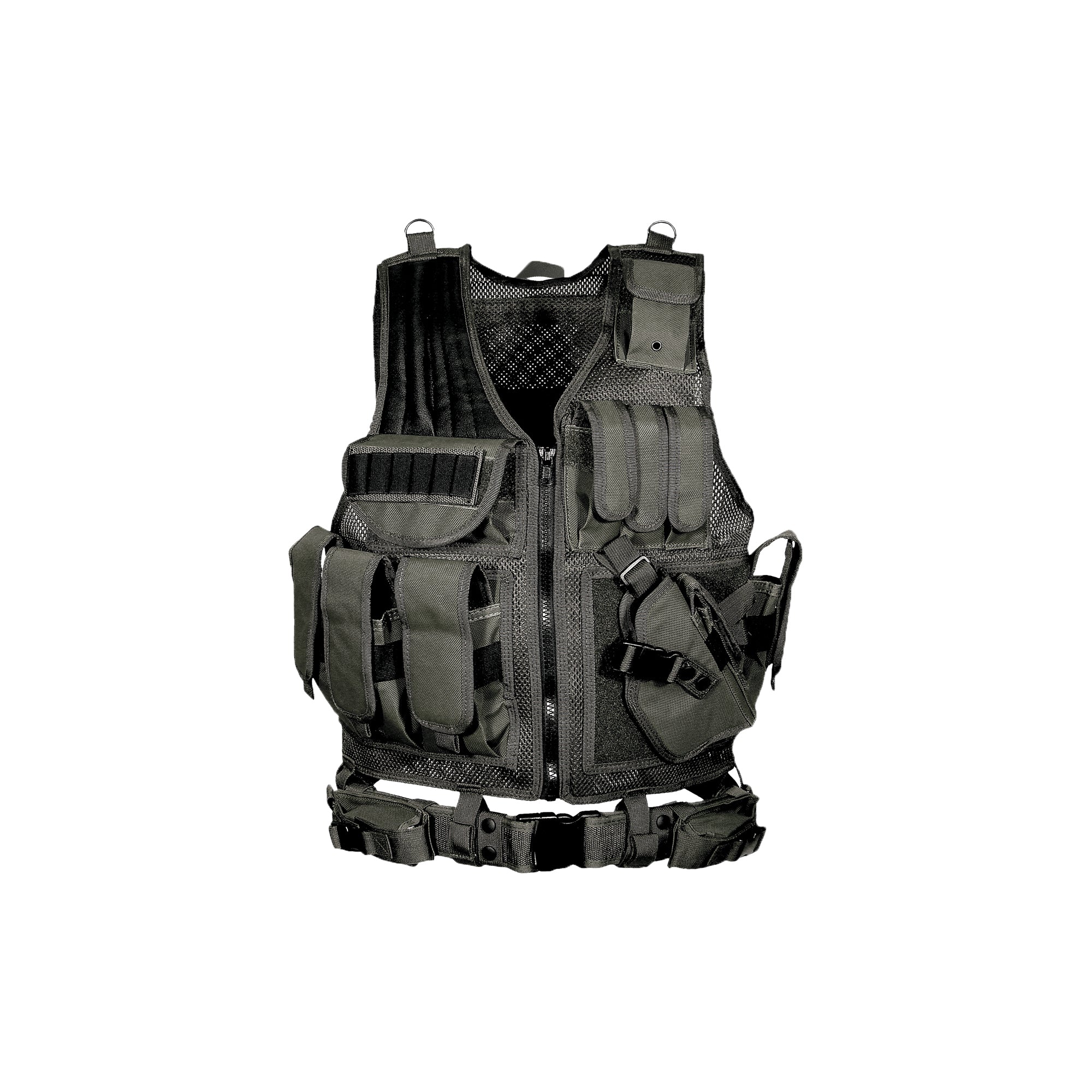 UTG LE TACTICAL VEST BLACK - American Ordnance