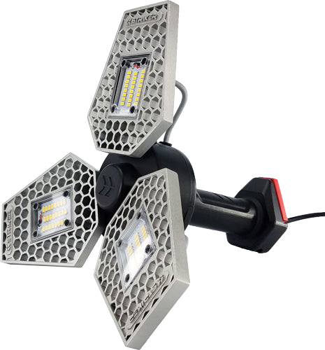 3000 LUMENS W/ADJUSTABLE HEAD<STRIKER TRILIGHT SHOP LIGHT - American Ordnance