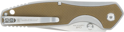 ASSIST G10 SCALES HANDLES&amp;W KNIFE CLEFT 3.25&quot; SPRING - American Ordnance