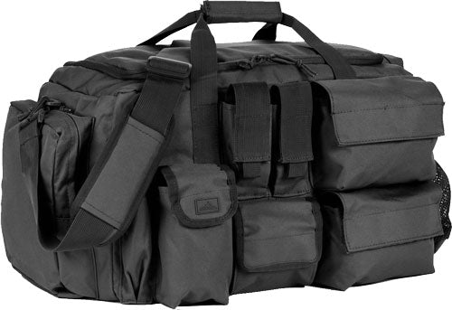 7 EXTERNAL UTILITY POUCHES BLKRED ROCK OPERATIONS DUFFLE BAG - American Ordnance