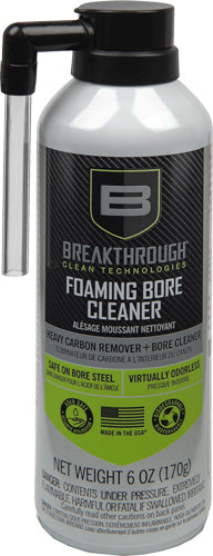 FOAMING AEROSOL 6OZBREAKTHROUGH BORE CLEANER - American Ordnance