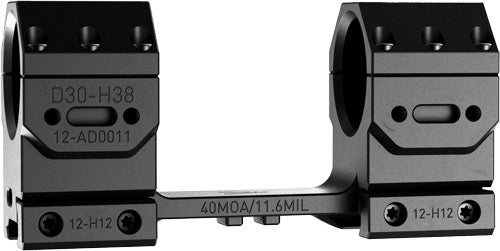 30MM 40MOA HIGH BLACKAUDERE SCOPE MOUNT ADVERSUS - American Ordnance