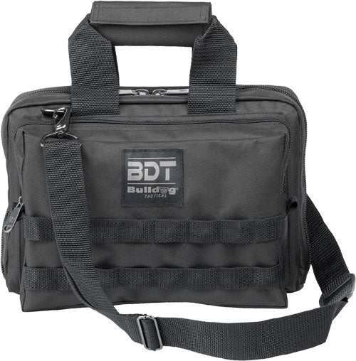 BAG W/MOLLE BLACKBULLDOG DELUXE 2 PISTOL RANGE - American Ordnance