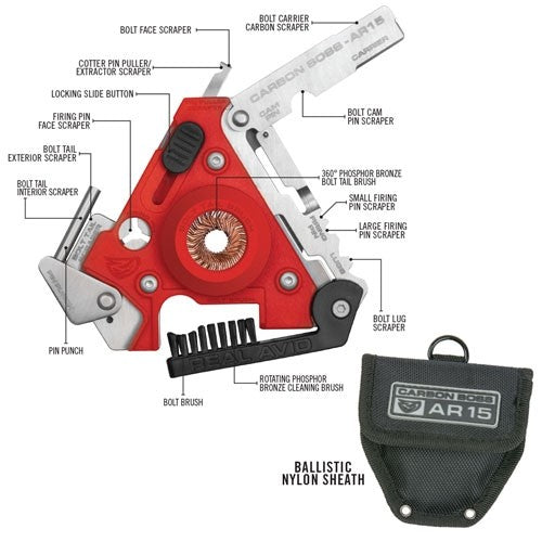 CARBON SCRAPER MULTI TOOLREAL AVID CARBON BOSS AR15 - American Ordnance