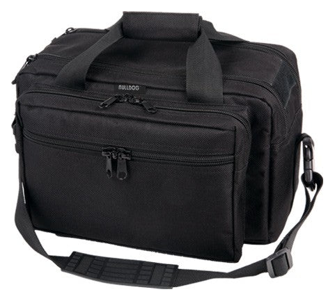 BLACK W/ PISTOL RUGBULLDOG EXTRA LARGE RANGE BAG - American Ordnance