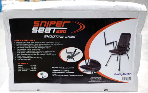 SHOOTING CHAIRBENCHMASTER SNIPER SEAT 360 - American Ordnance