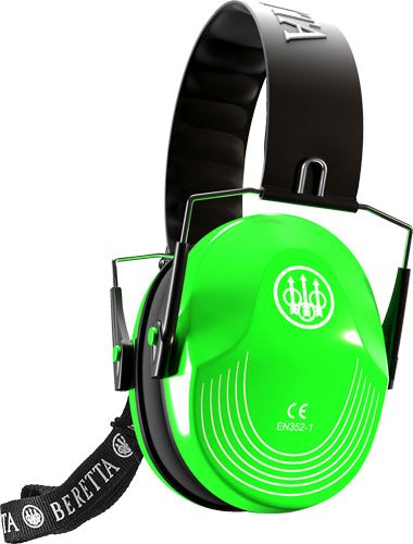 GREEN FLUORESCENTBERETTA SAFETY PRO EARMUFF - American Ordnance