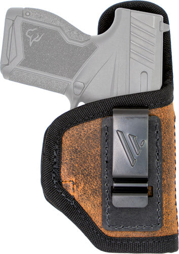 LTHR BELT CLIP RH SIG 365 BRNVERSACARRY DELTA CARRY HOL IWB - American Ordnance