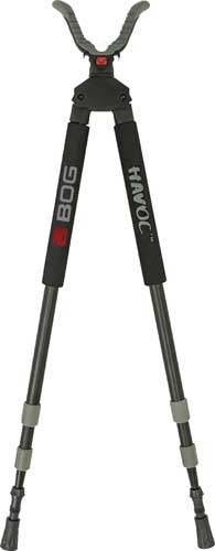 BIPOD BLACK&lt;BOG HAVOC SHOOTING STICK - American Ordnance