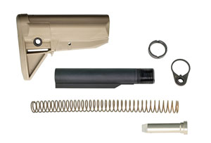 FITS AR-15 COMPLETE KITBCM STOCK KIT MOD 0 FDE - American Ordnance